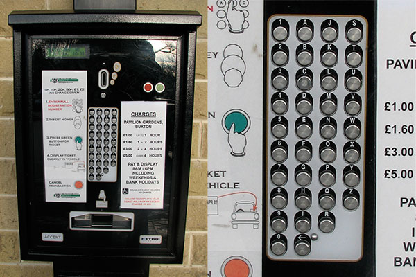 How Parking Ticket Payment Machine Teaches Usability