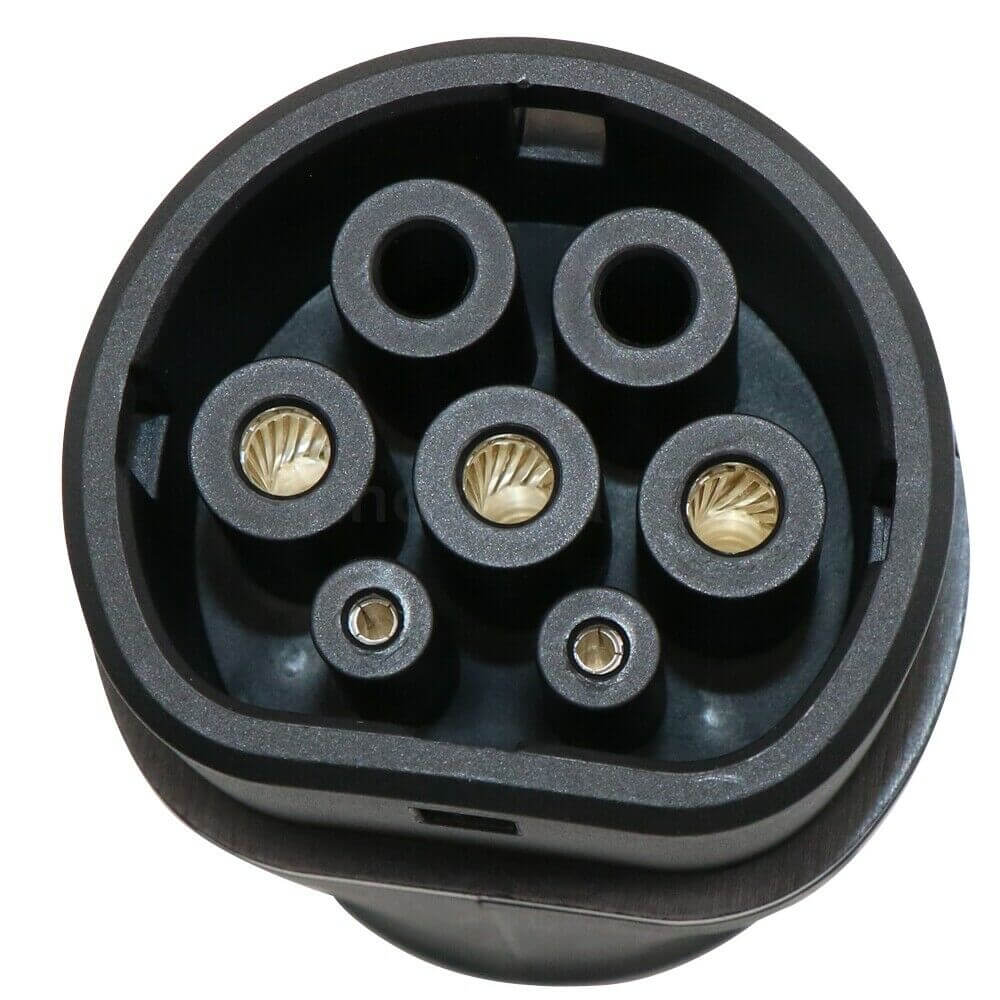 Type 1 to Type 2 adapter connector